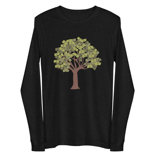 Money Tree Unisex Long Sleeve Tee - Fly Free Clothing