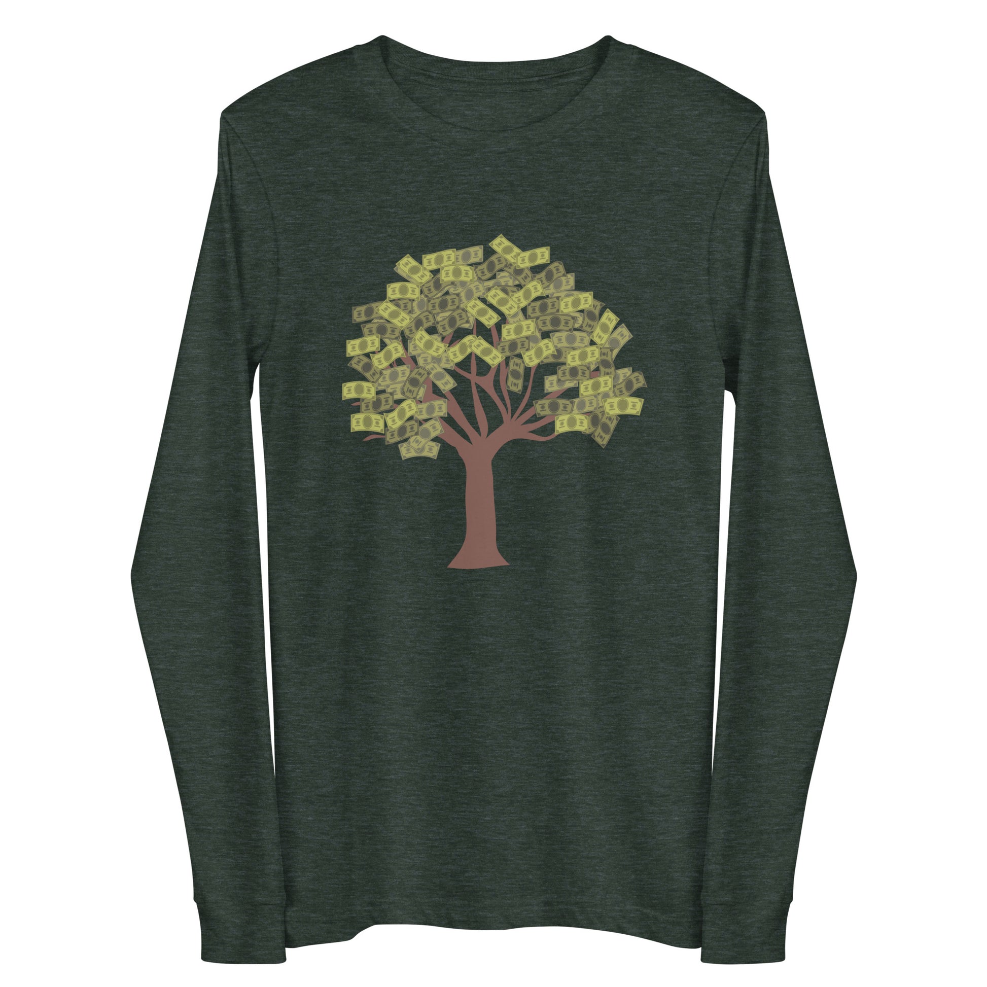 Money Tree Unisex Long Sleeve Tee - Fly Free Clothing