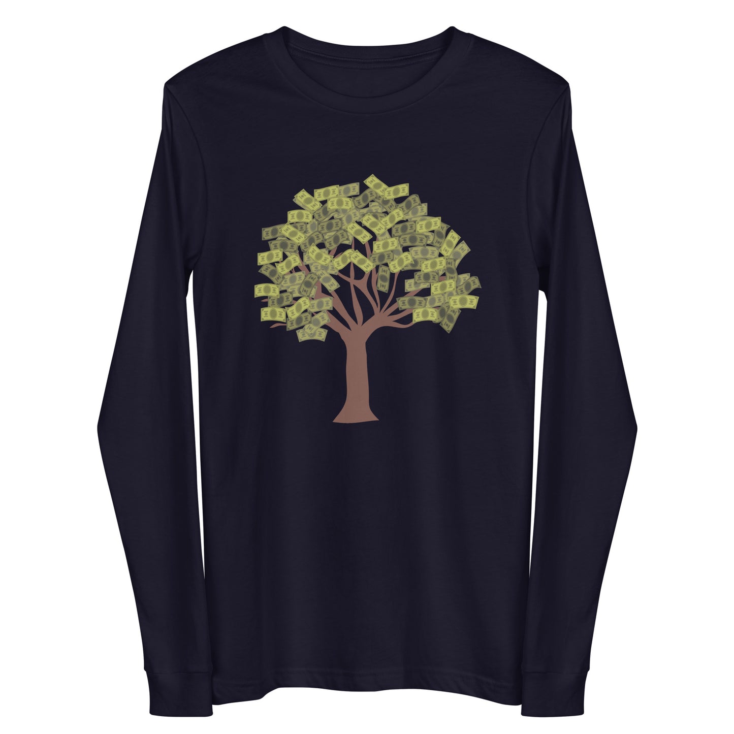 Money Tree Unisex Long Sleeve Tee - Fly Free Clothing