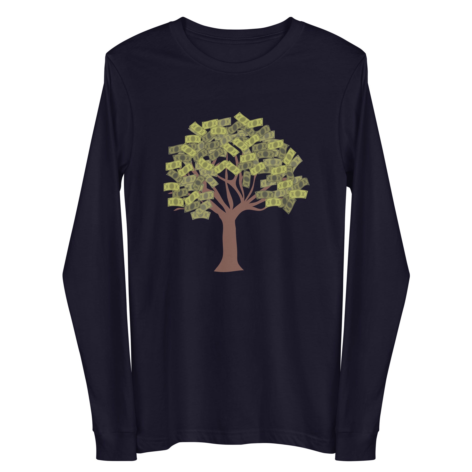 Money Tree Unisex Long Sleeve Tee - Fly Free Clothing