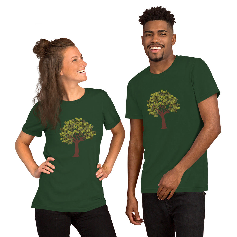 Money Tree Short-Sleeve T-Shirt - Fly Free Clothing