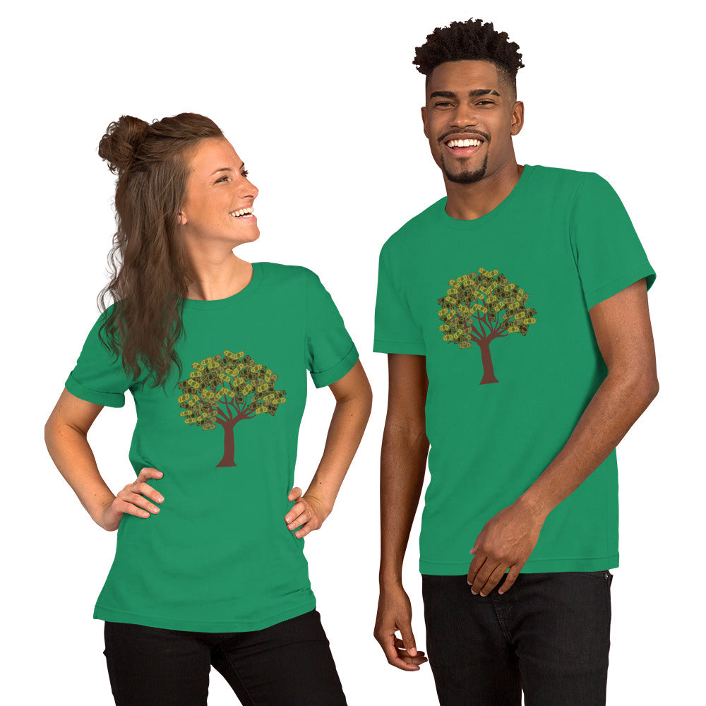 Money Tree Short-Sleeve T-Shirt - Fly Free Clothing