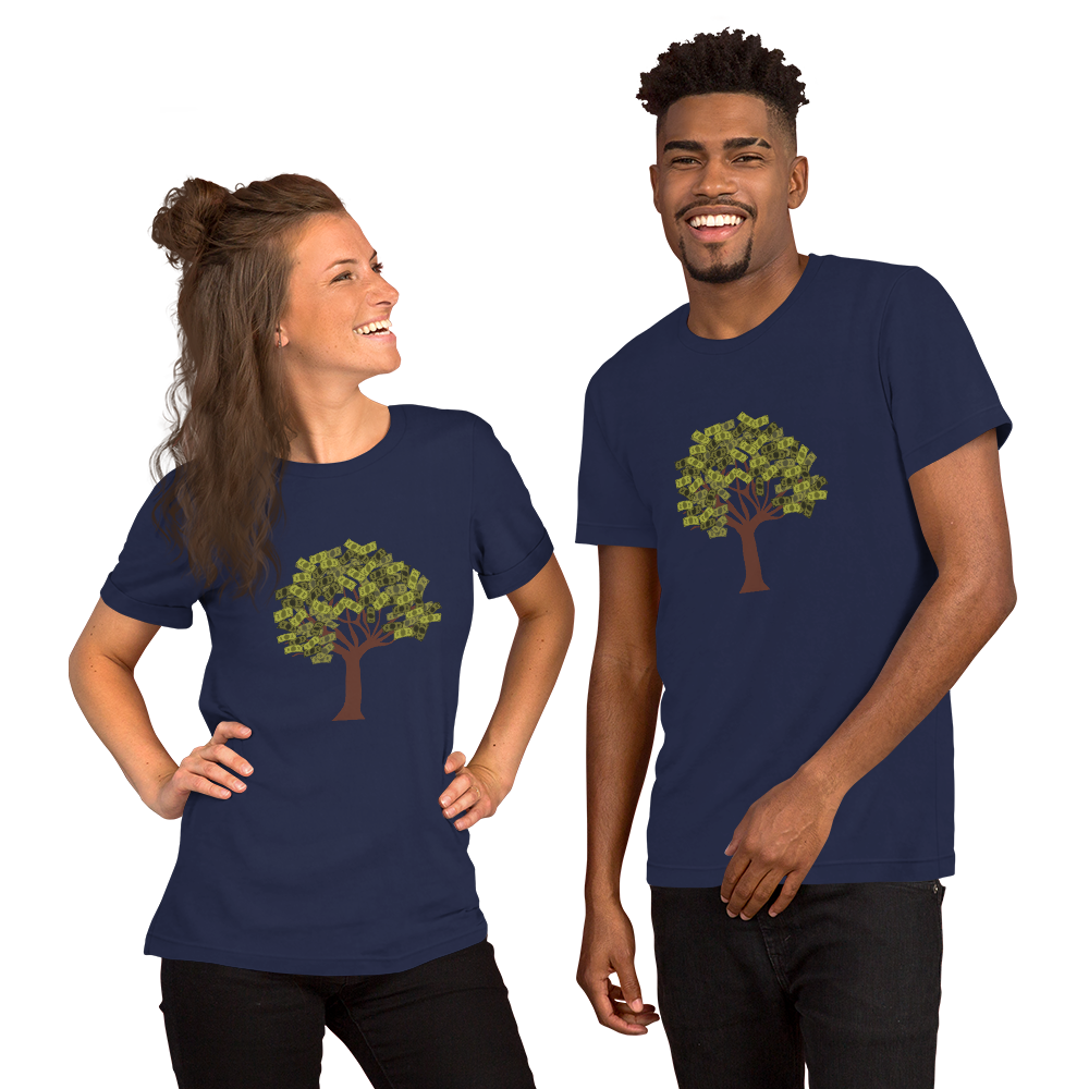 Money Tree Short-Sleeve T-Shirt - Fly Free Clothing