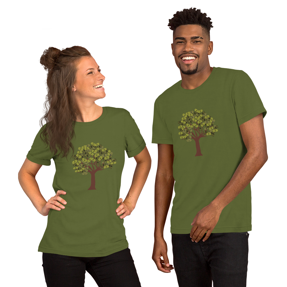 Money Tree Short-Sleeve T-Shirt - Fly Free Clothing