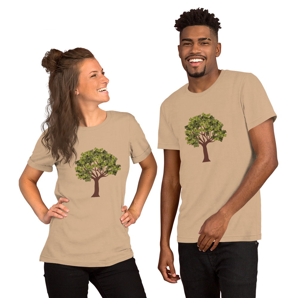 Money Tree Short-Sleeve T-Shirt - Fly Free Clothing