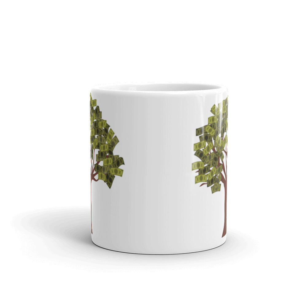 Money Tree Mug 11 or 15 oz - Fly Free Clothing