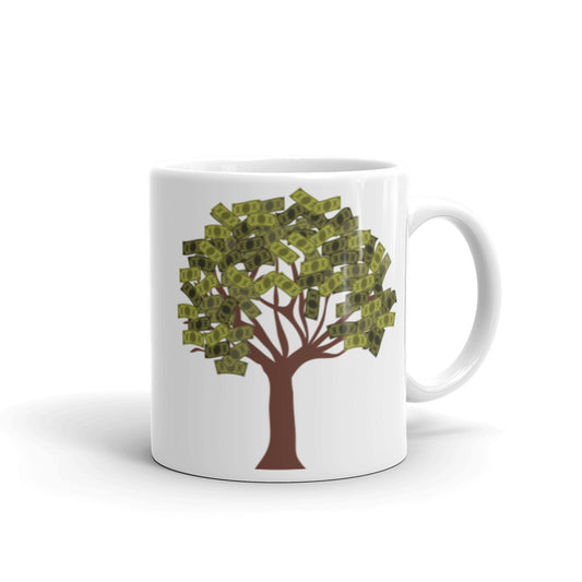 Money Tree Mug 11 or 15 oz - Fly Free Clothing