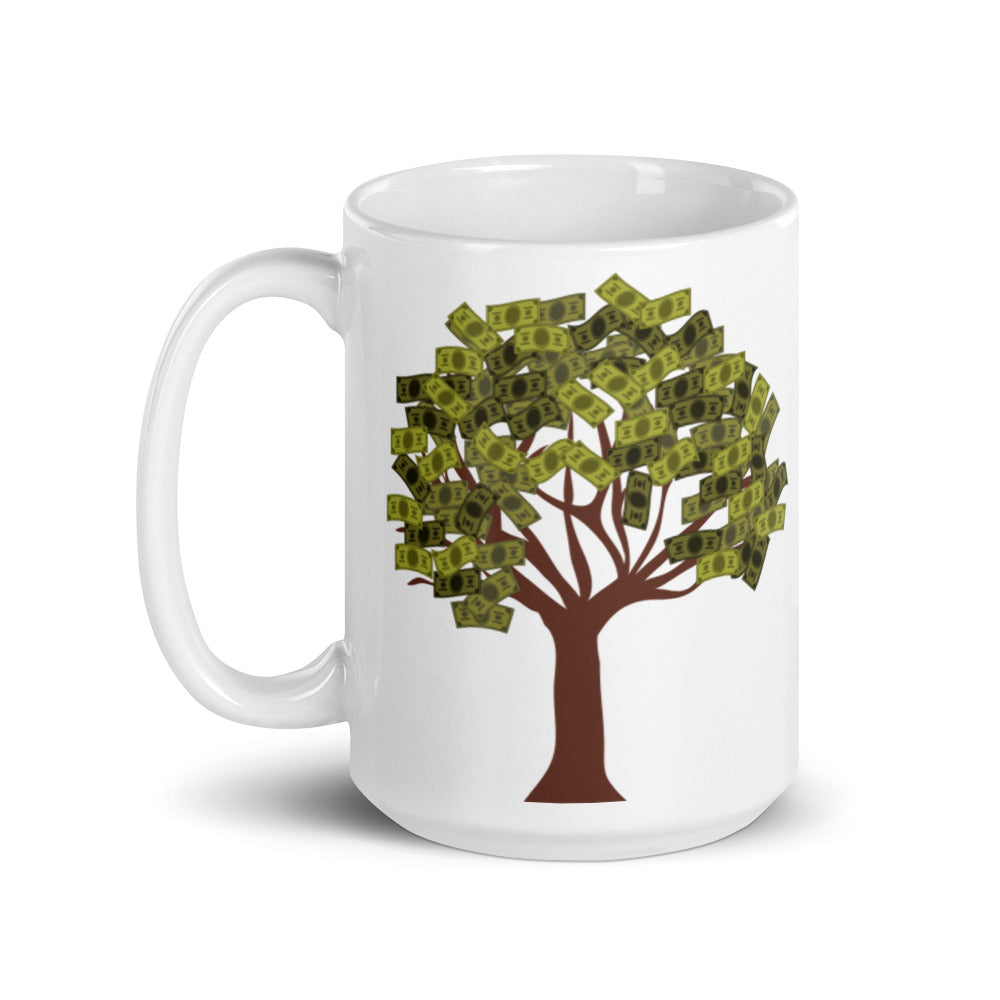 Money Tree Mug 11 or 15 oz - Fly Free Clothing