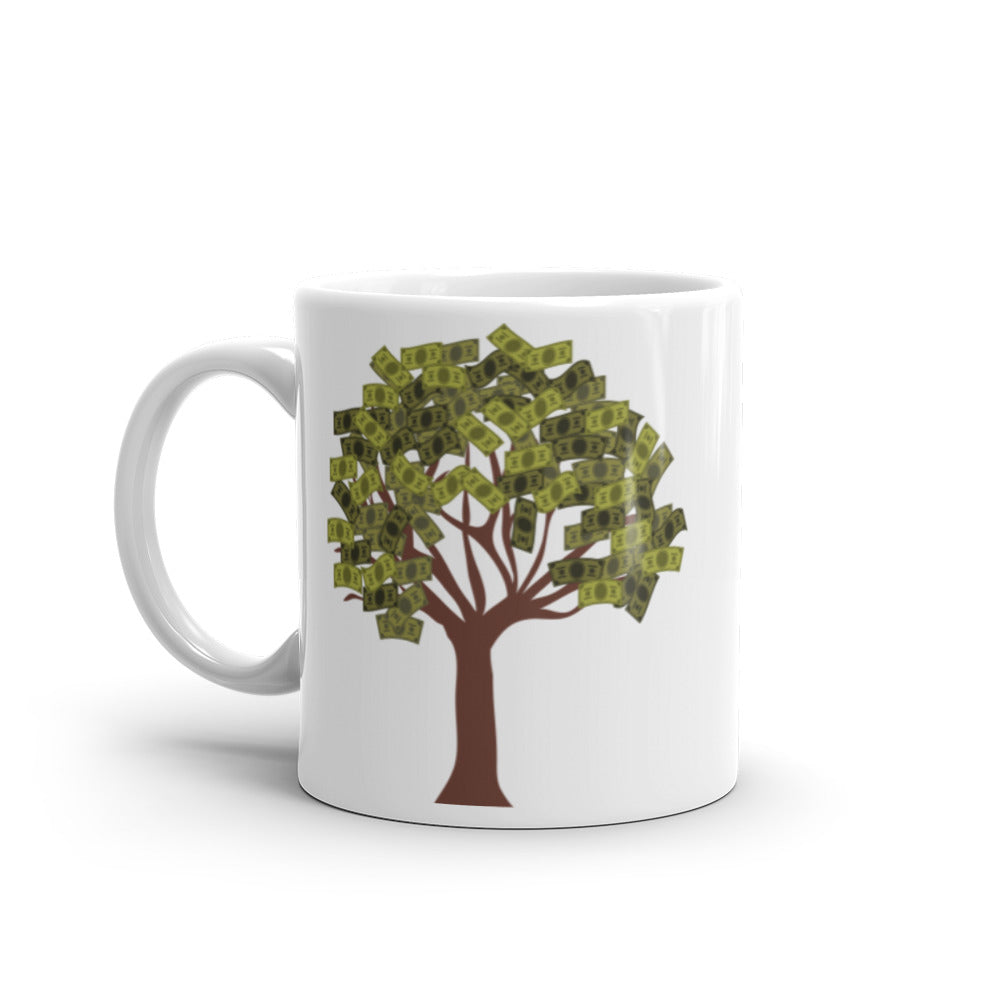 Money Tree Mug 11 or 15 oz - Fly Free Clothing