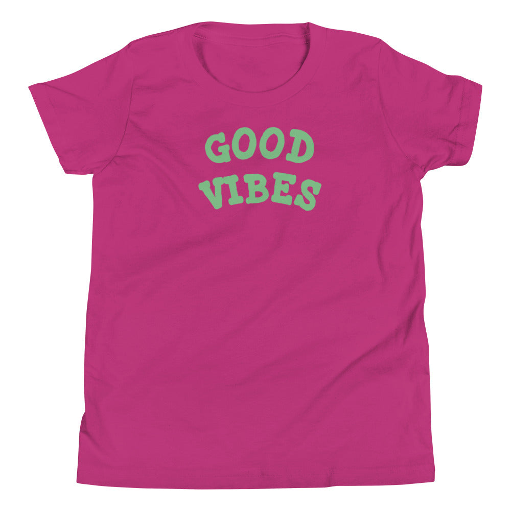 Youth Short Sleeve Good Vibes T-Shirt - Fly Free Clothing