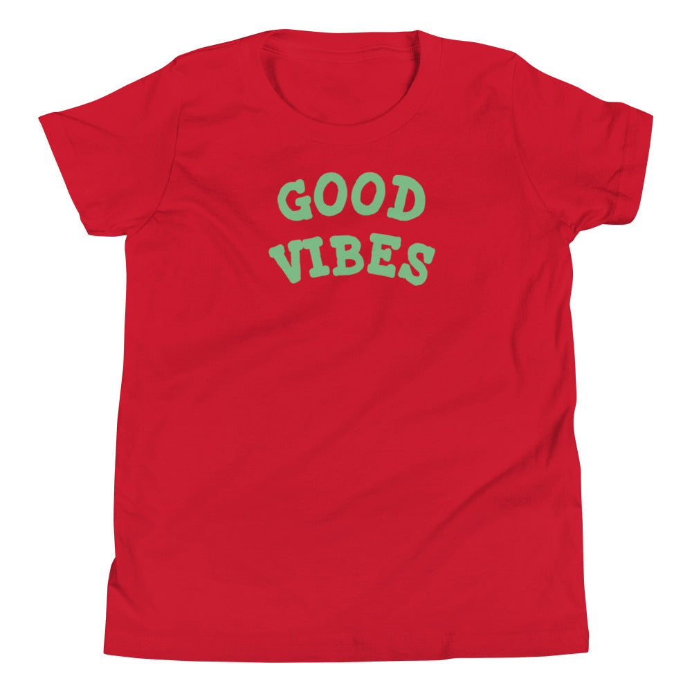 Youth Short Sleeve Good Vibes T-Shirt - Fly Free Clothing